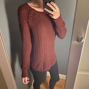 Maroon Pink Republic Sweater